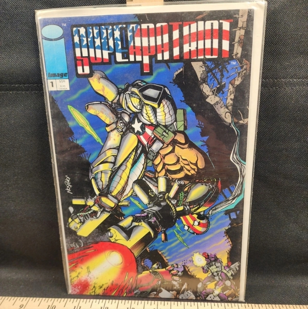 Comic Book Super Patriot #1 Image Comics 1993